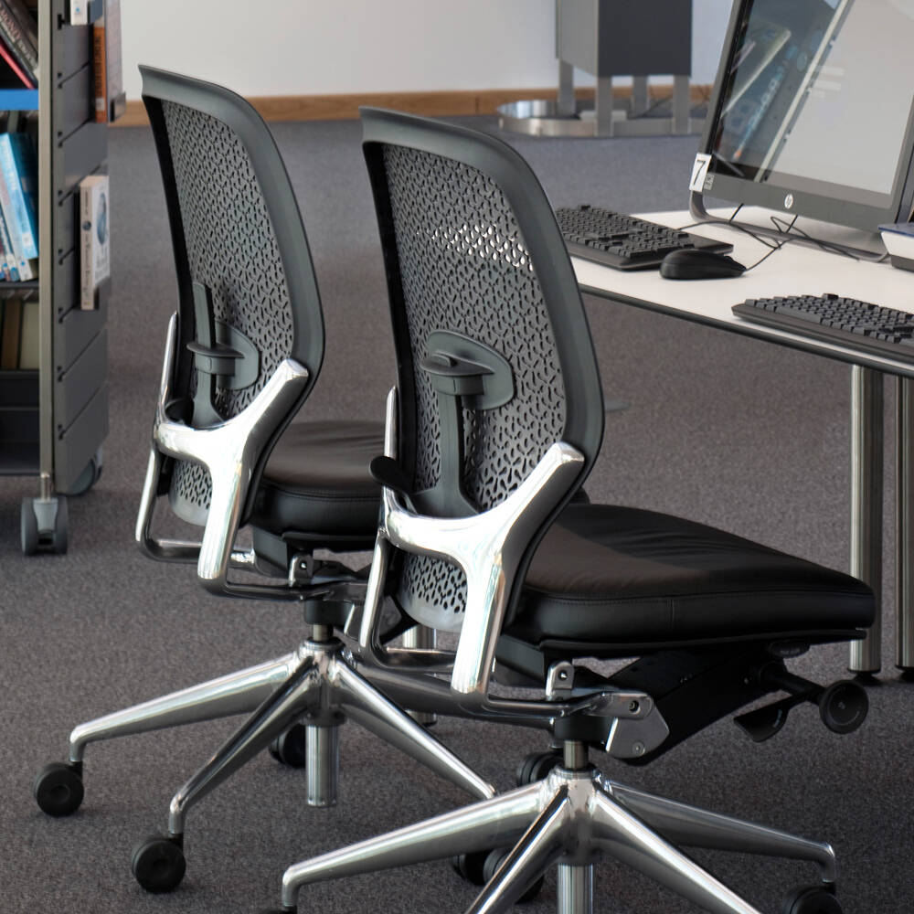 ARA-EB Ara Elastomer Back Swivel Task Chair - DBI Furniture Solutions