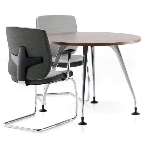 cantilever office chair without arms